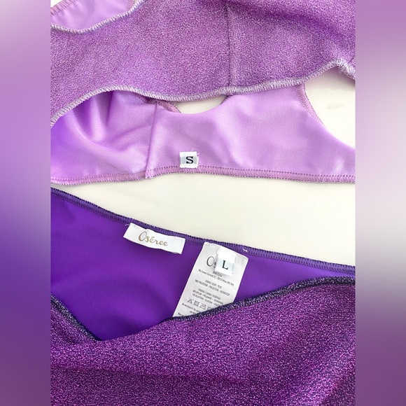 Oseree Lumiere 90s Bikini Set Sz S/L $280 - Picture 4 of 5
